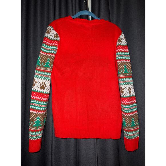 Ugly Christmas Sweater Xmas Size Large Dog - Picture 3 of 3